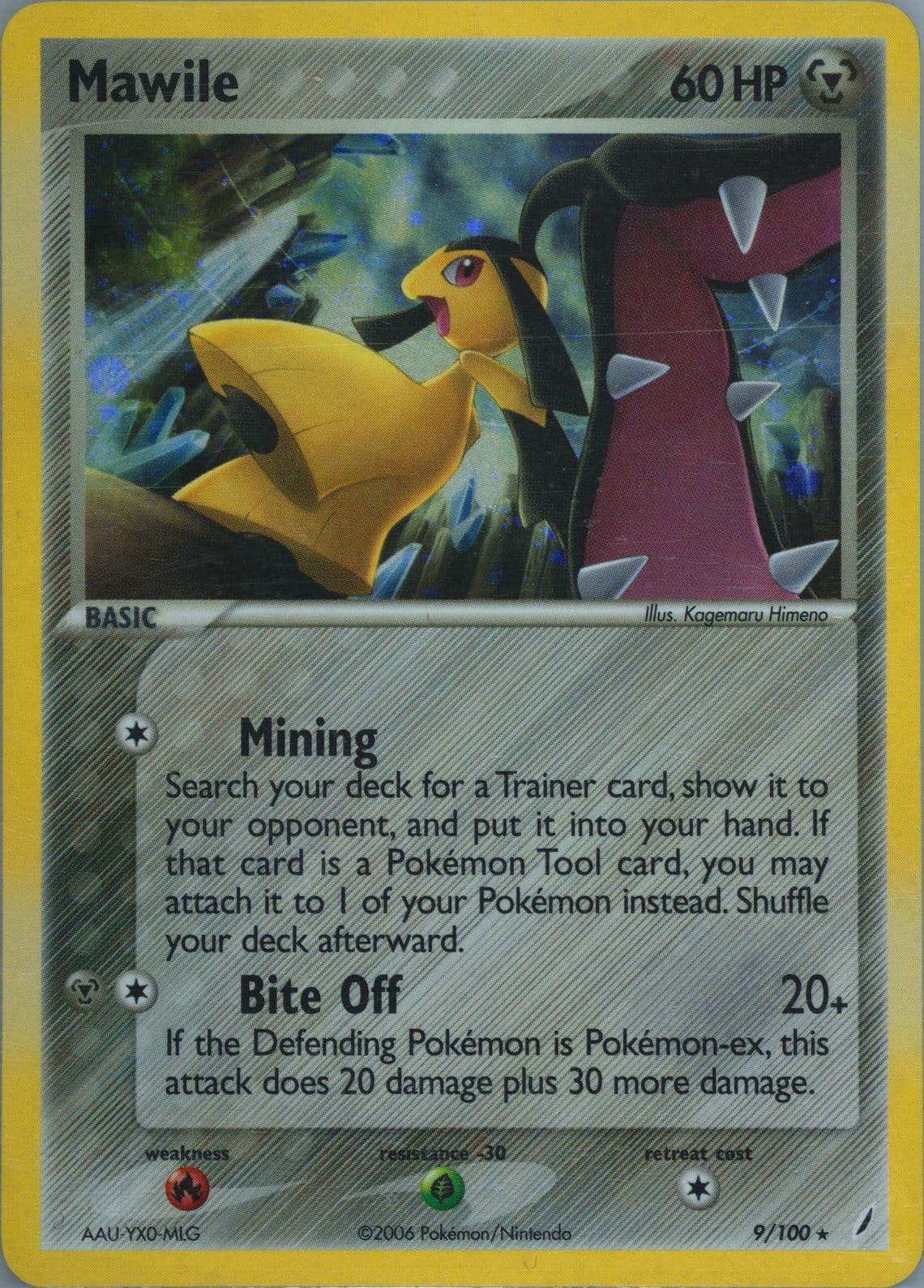 Mawile-Holo (9) 2006 Pokemon EX Crystal Guardians