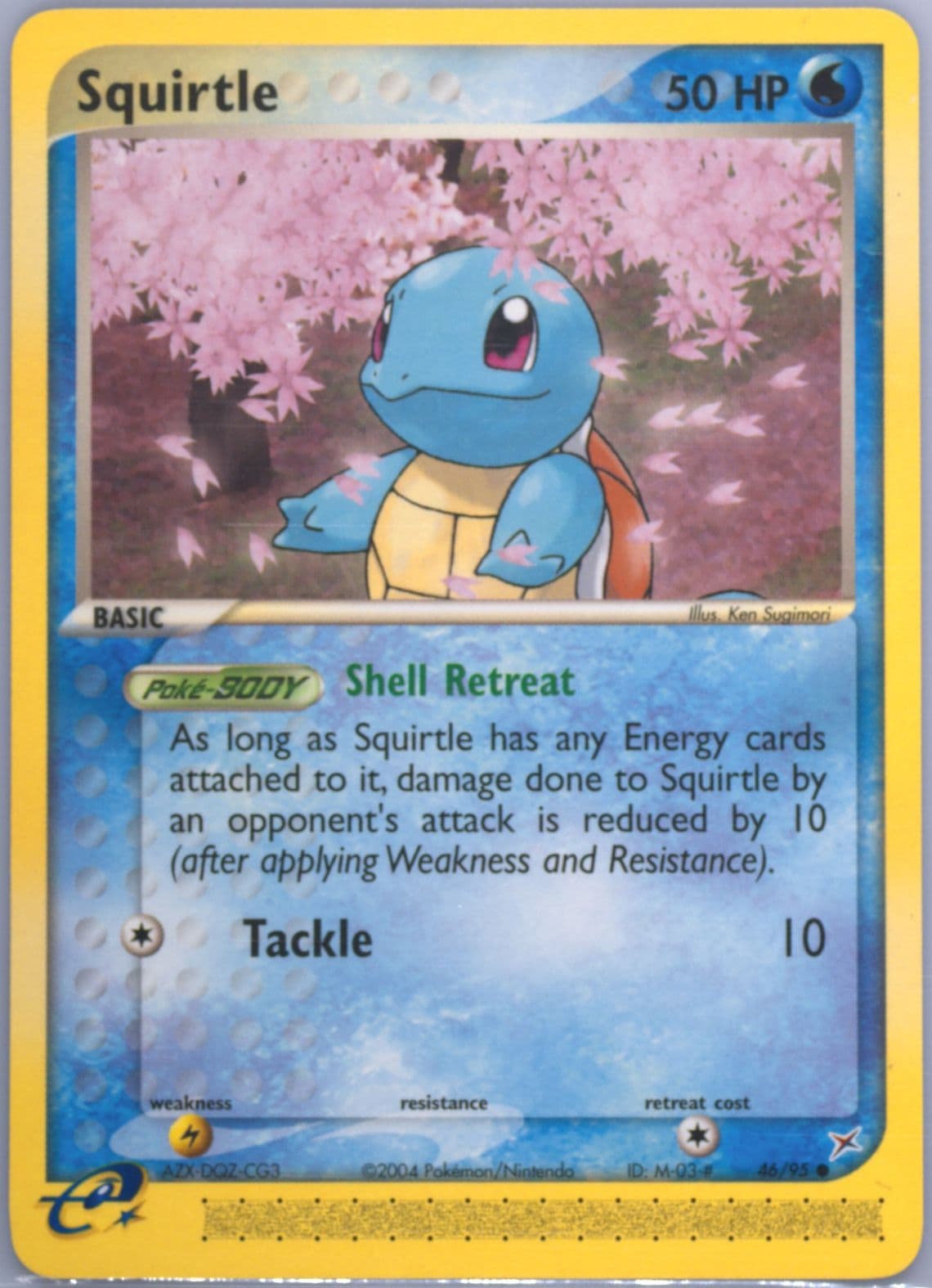 Squirtle (46) 2004 Pokemon EX Team Magma VS Team Aqua