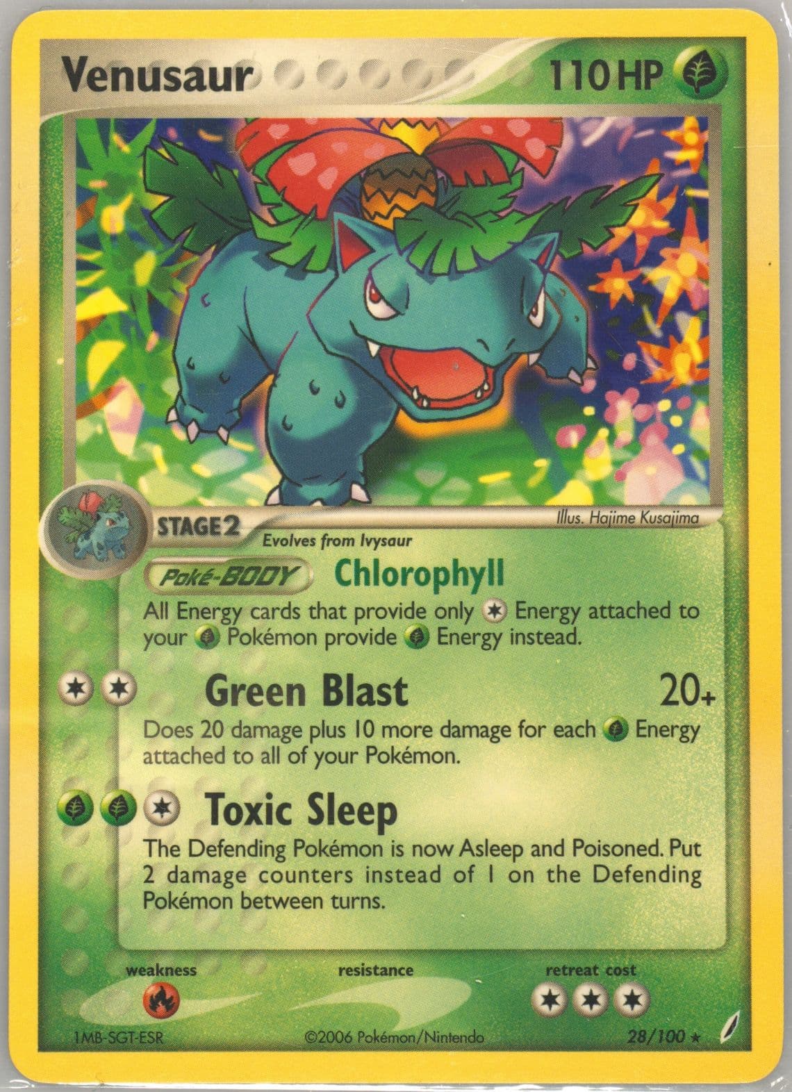 Venusaur (28) 2006 Pokemon EX Crystal Guardians