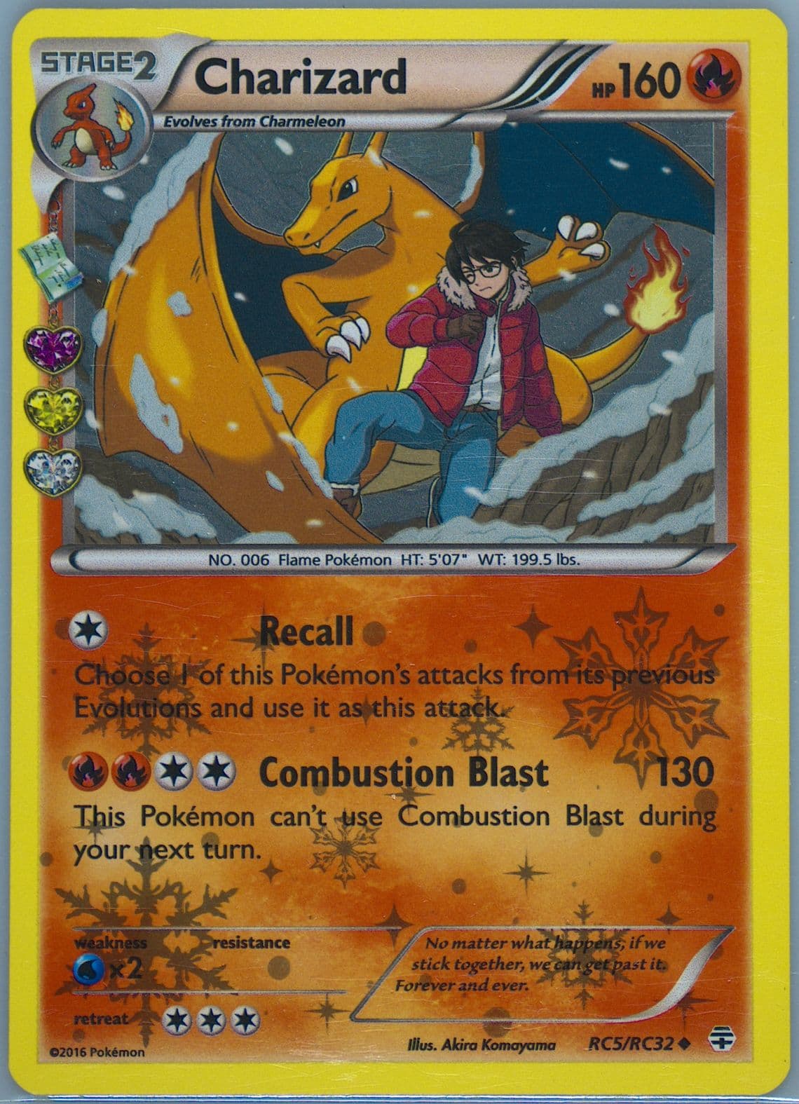 Charizard (RC5) 2016 Pokemon XY Generations Radiant Collection