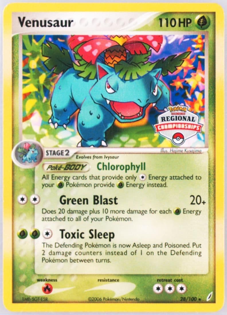 Venusaur Regional Championships (28) 2006 Pokemon EX Crystal Guardians