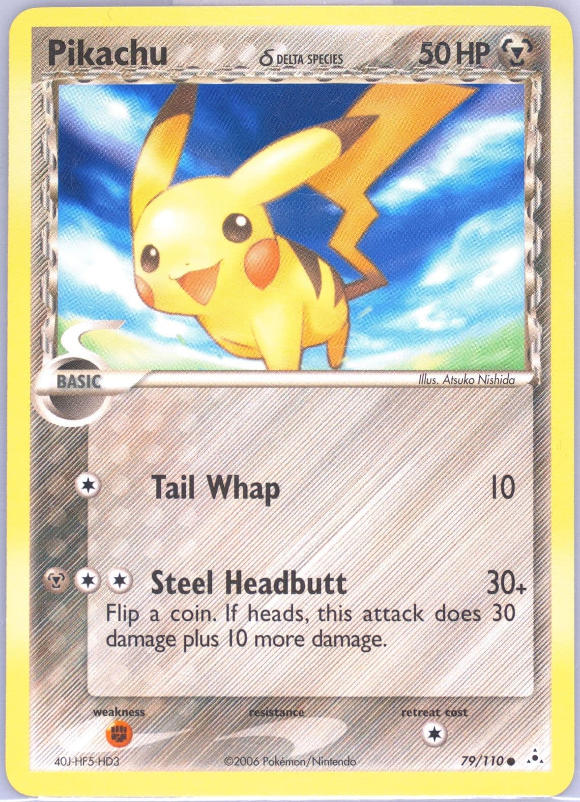 Pikachu (79) 2006 Pokemon EX Holon Phantoms