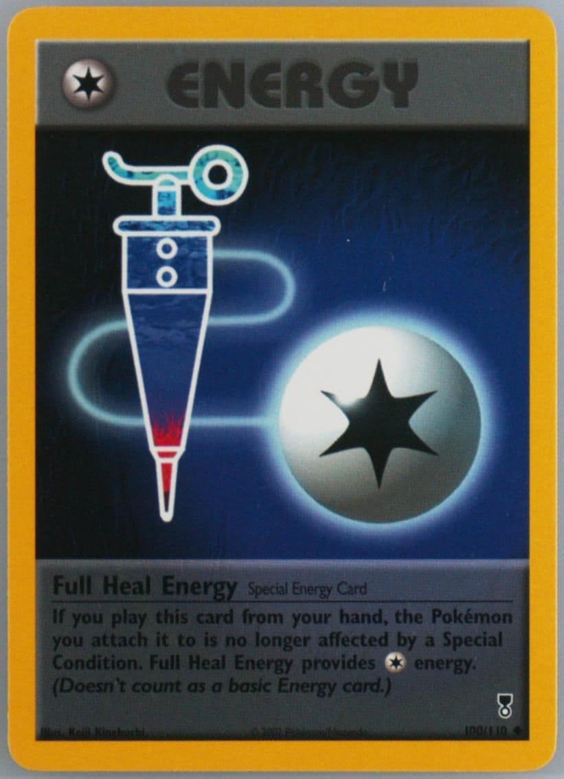 Full Heal Energy (100) 2002 Pokemon Legendary Collection