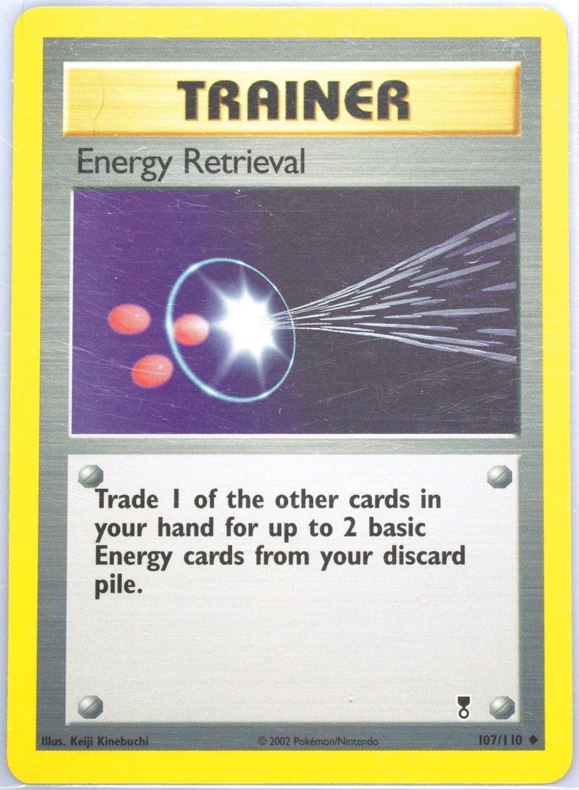 Energy Retrieval (107) 2002 Pokemon Legendary Collection