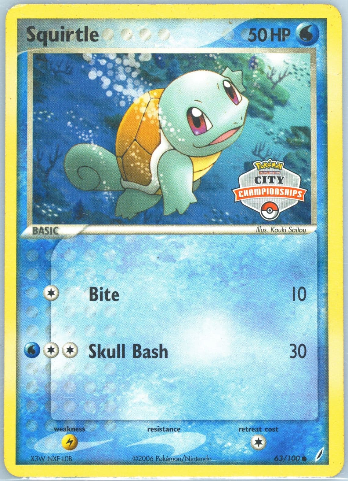 Squirtle City Championships (63) 2006 Pokemon EX Crystal Guardians