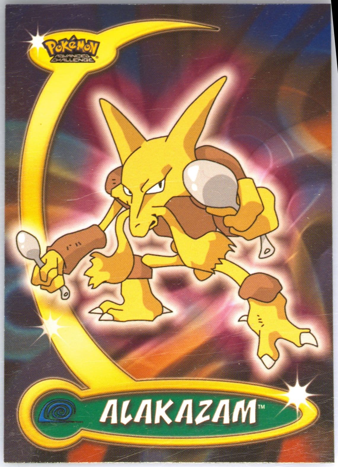 Alakazam (2) 2004 Topps Pokemon Advanced Challenge