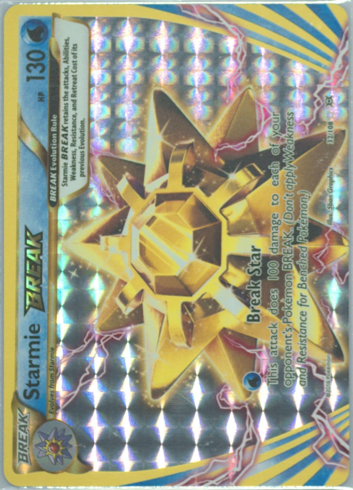 Starmie Break (32) 2016 Pokemon XY Evolutions