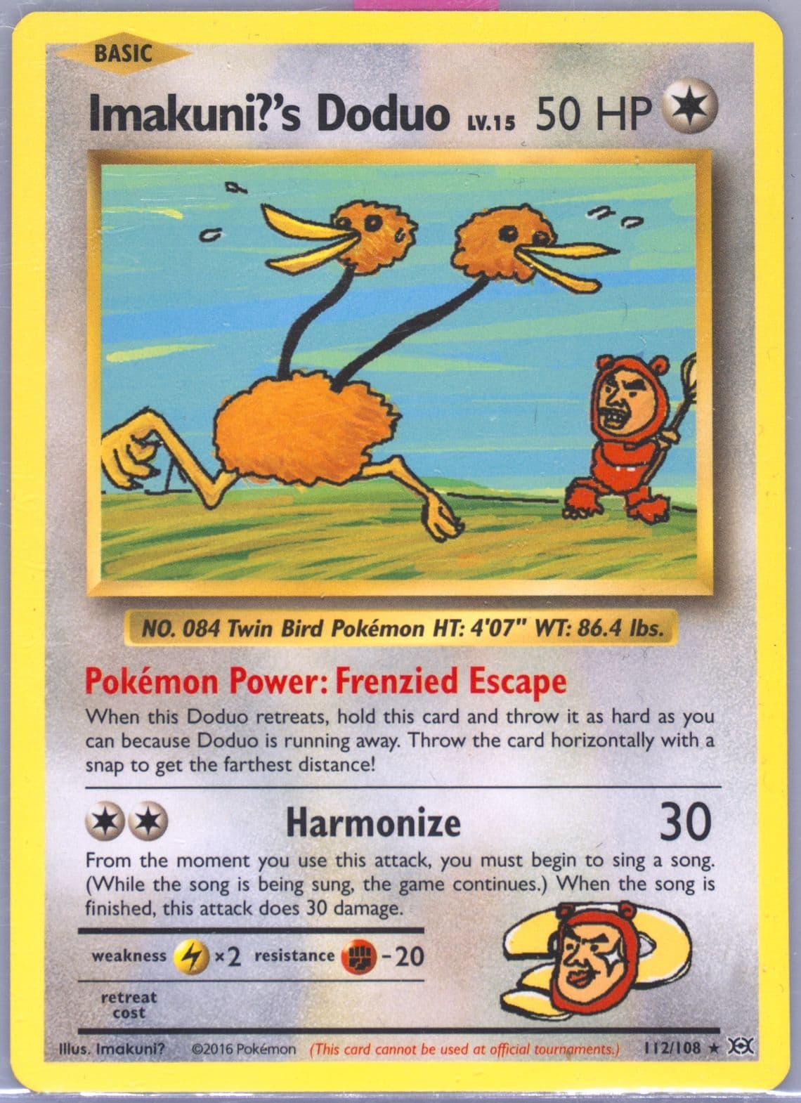 Imakuni?'s Doduo (112) 2016 Pokemon XY Evolutions