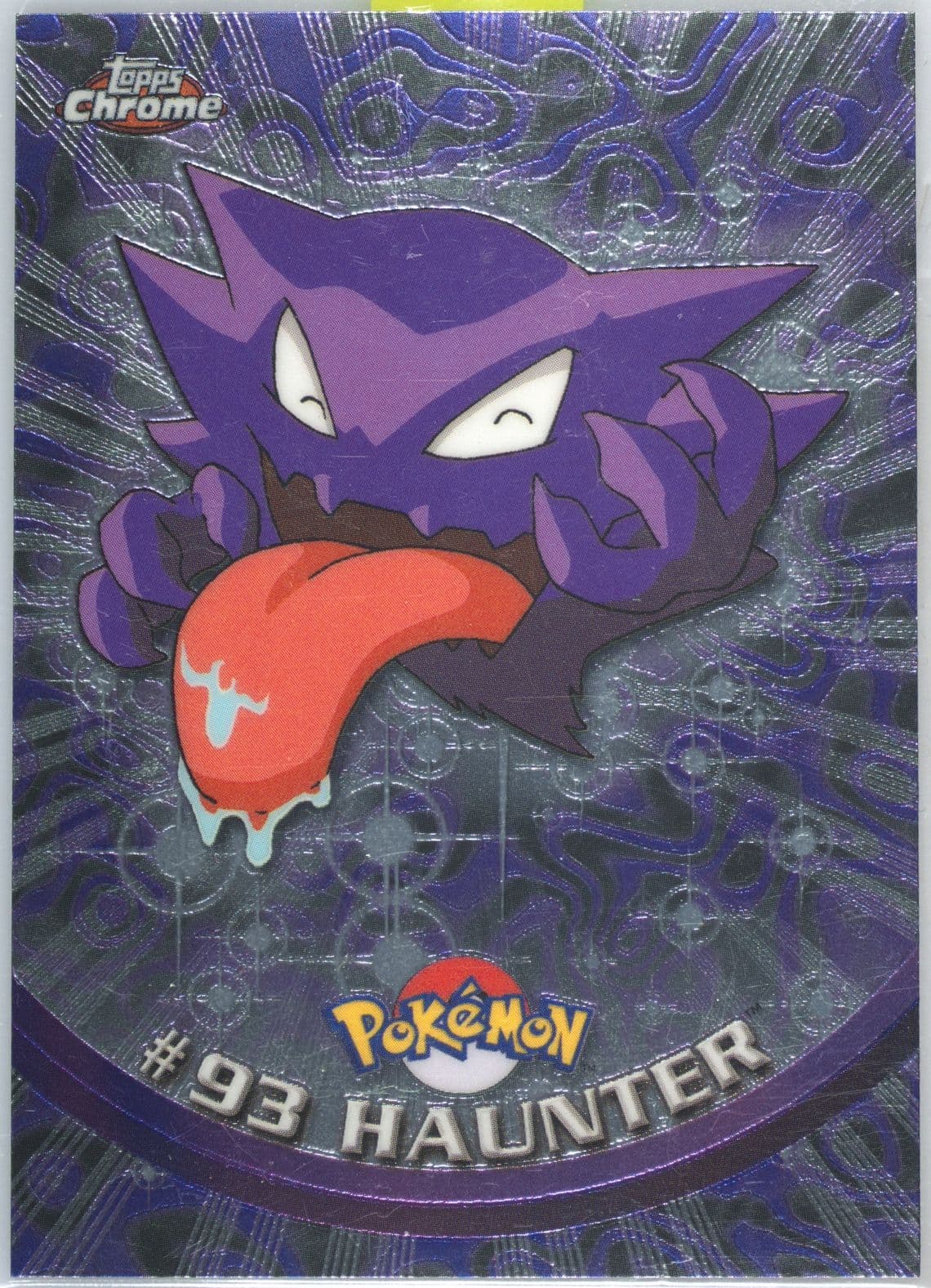 Haunter (93) 2000 Topps Chrome Pokemon T.V.