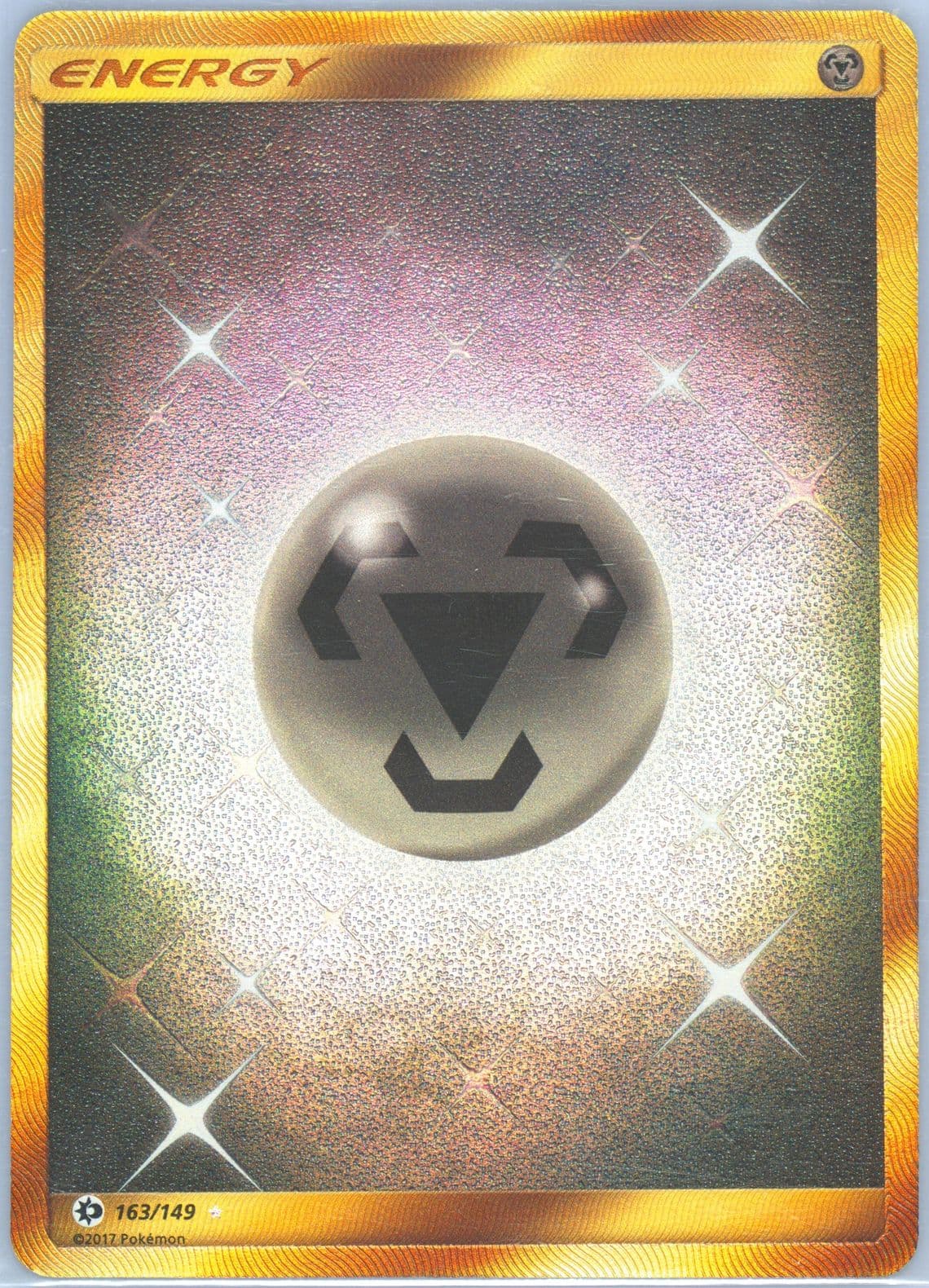 Metal Energy Secret (163) 2017 Pokemon Sun & Moon