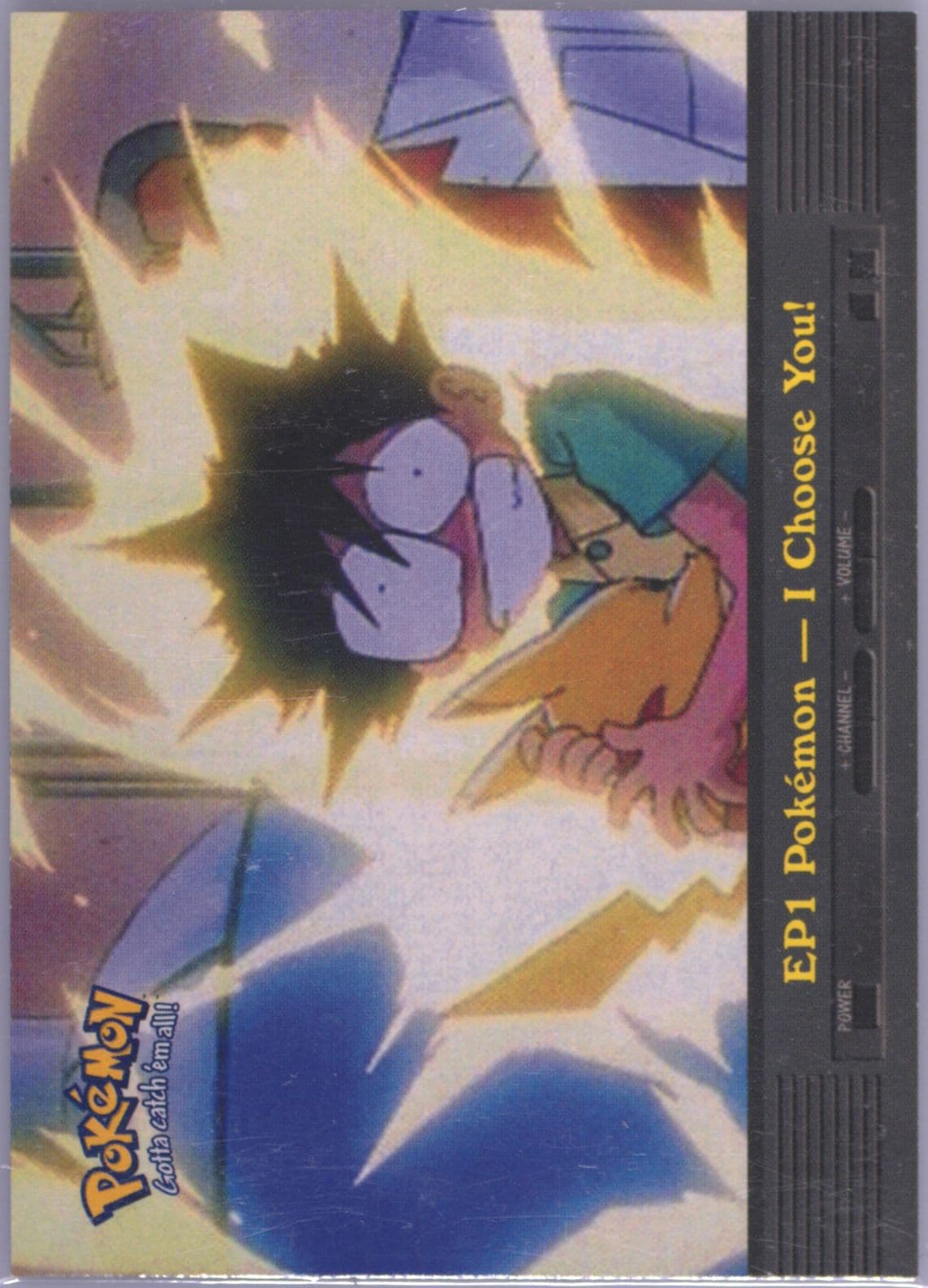 Pokemon-I Choose You! (EP1) 2000 Topps Pokemon TV Animation Series 2 Episode Cards