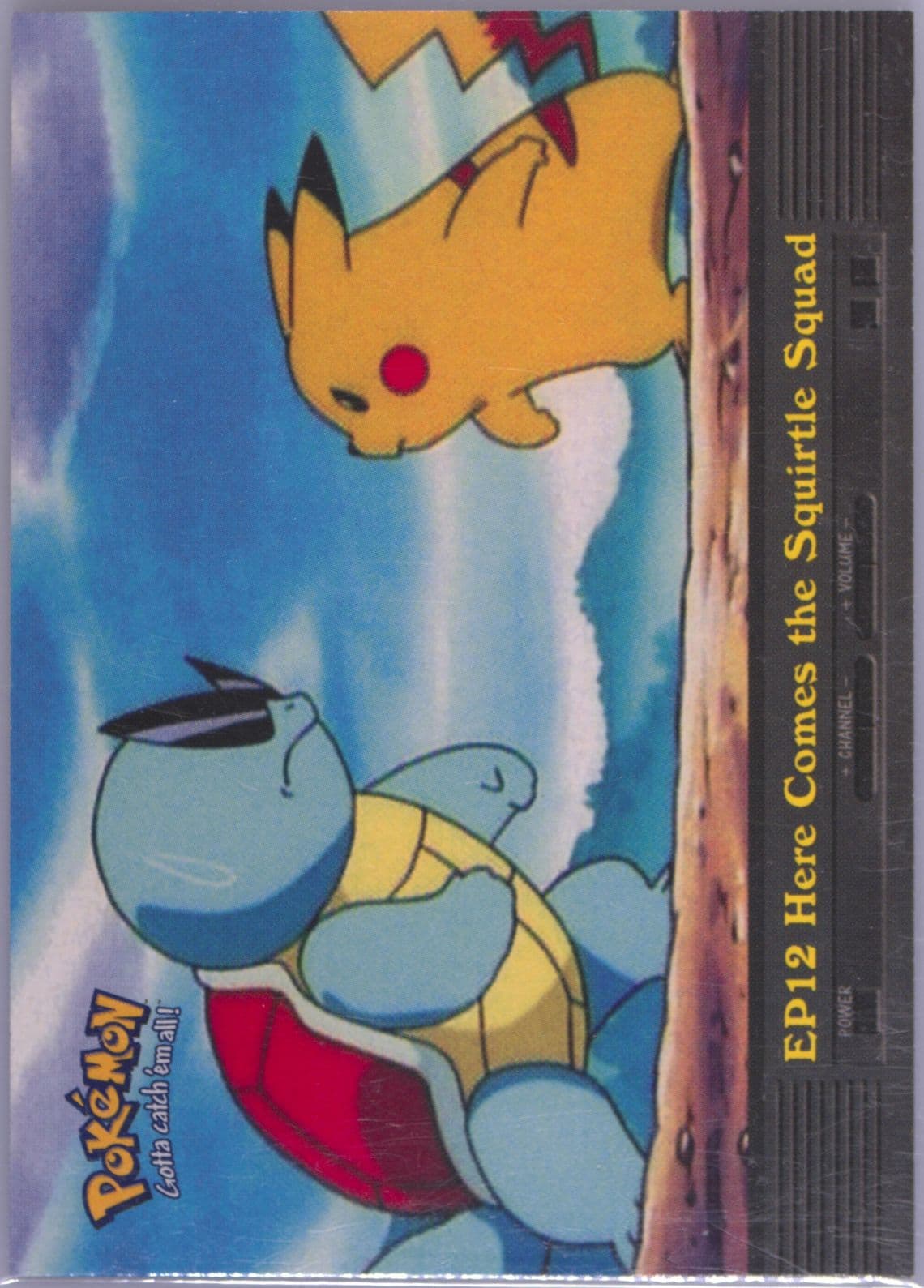 Here Comes the Squirtle Squad (EP12) 2000 Topps Pokemon TV Animation Series 2 Episode Cards