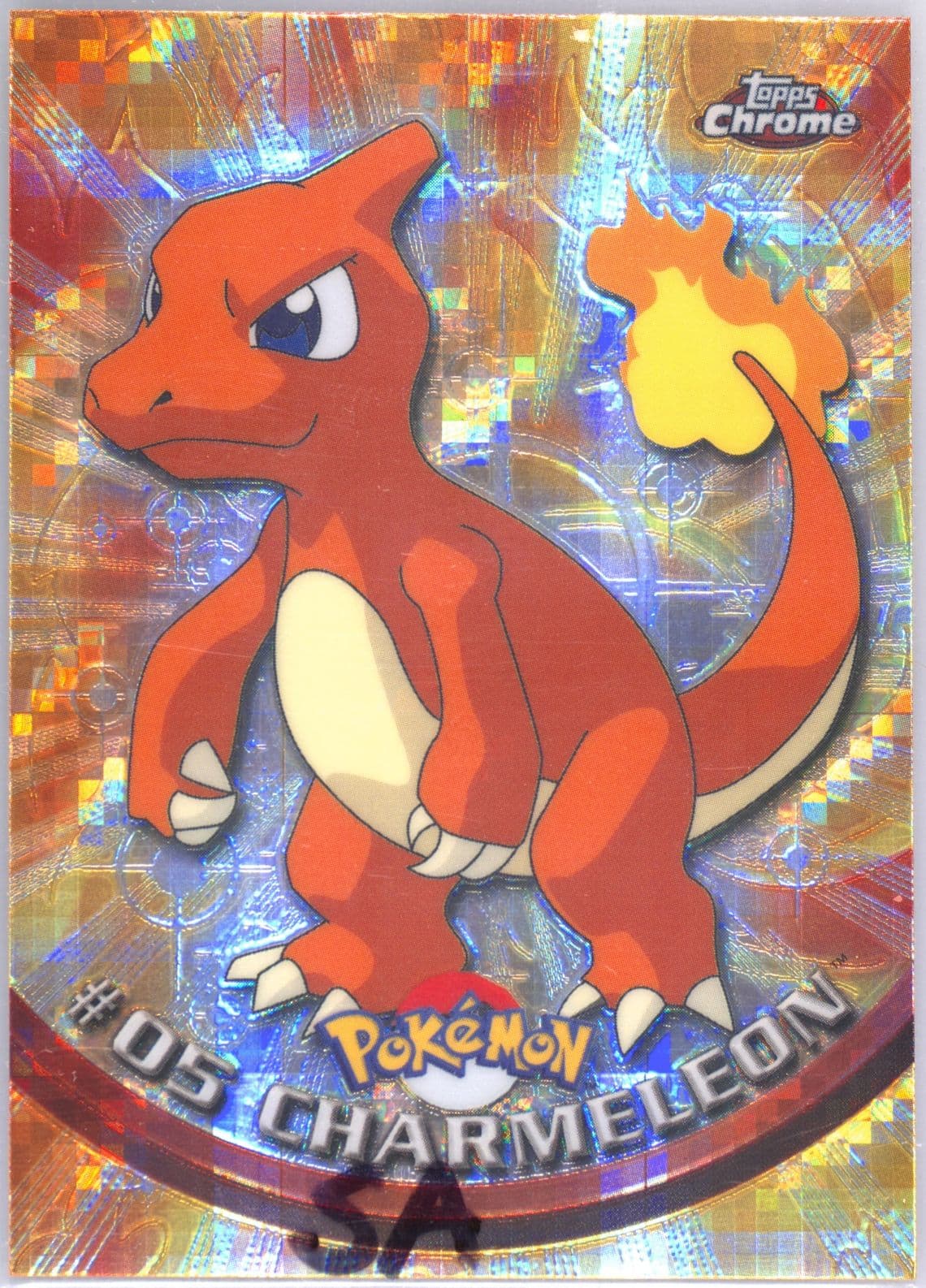 Charmeleon Tekno (5) 2000 Topps Chrome Pokemon T.V.