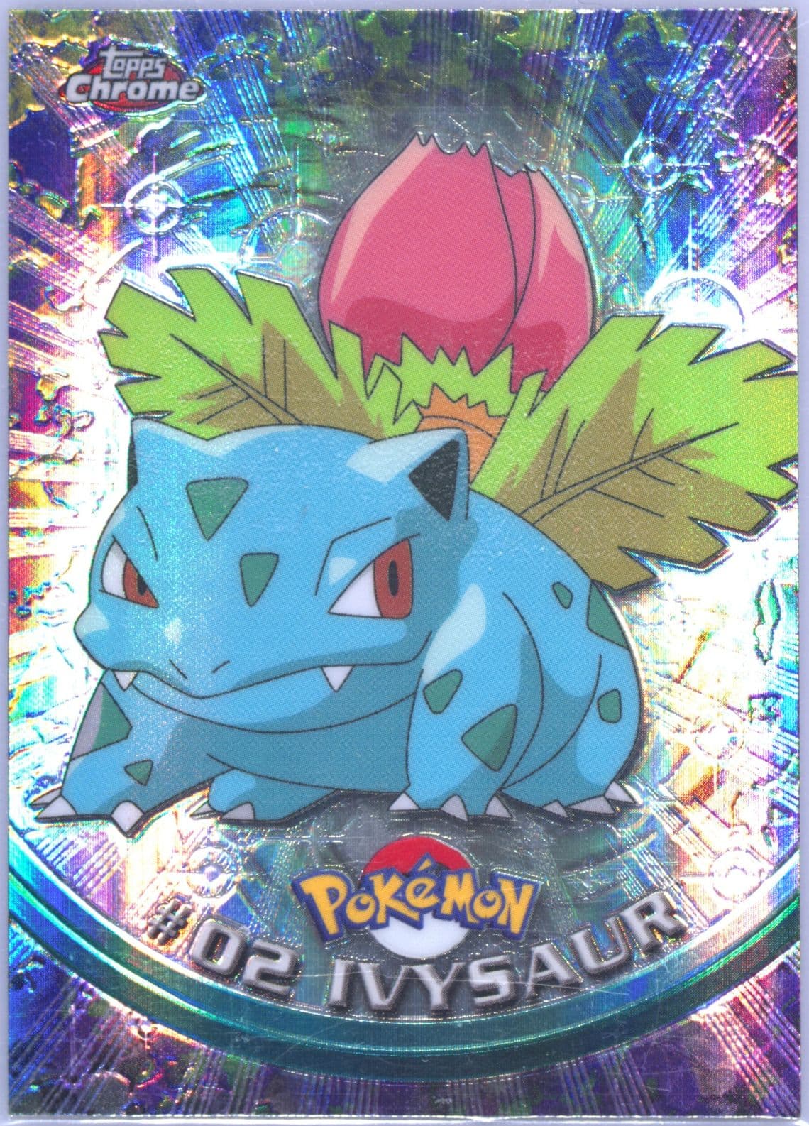 Ivysaur Spectra (2) 2000 Topps Chrome Pokemon T.V.