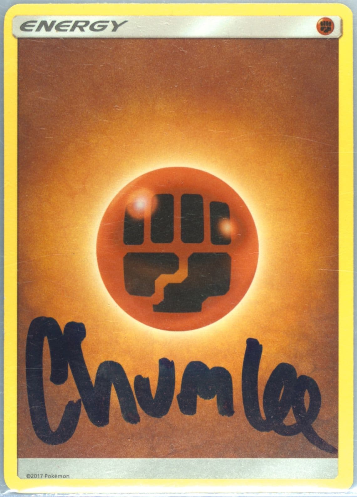 Fighting Energy 2017 Pokemon Sun & Moon