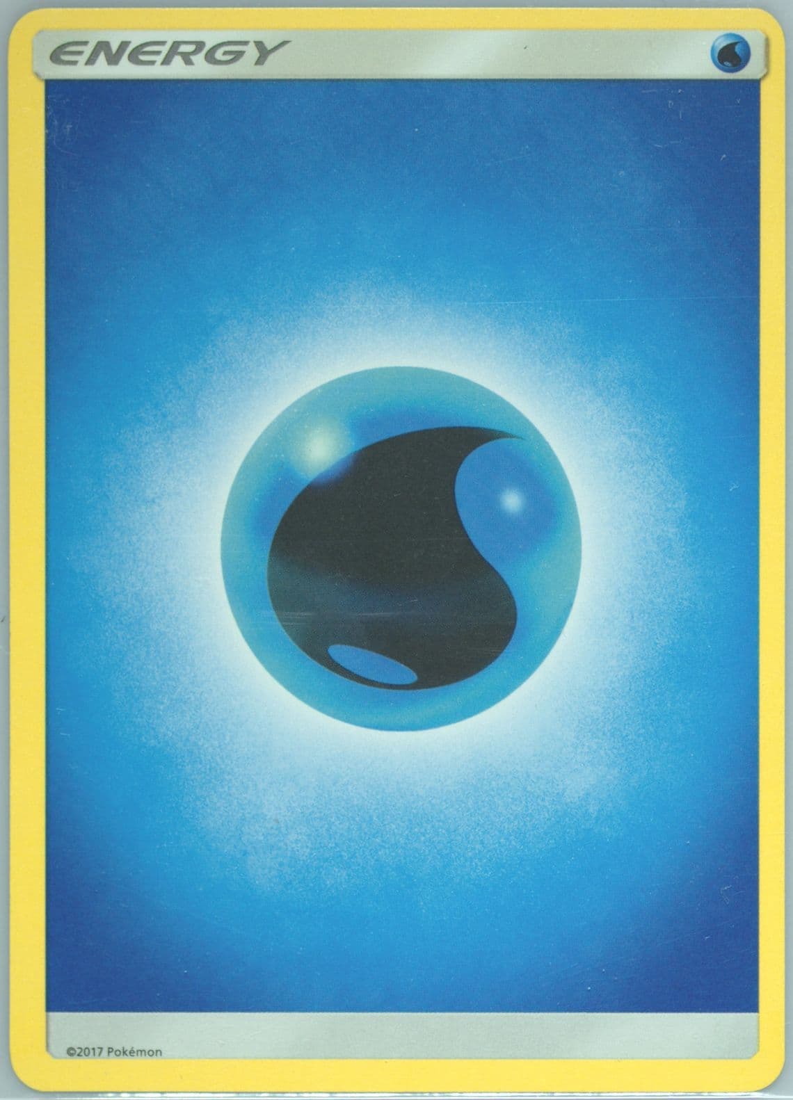 Water Energy 2017 Pokemon Sun & Moon