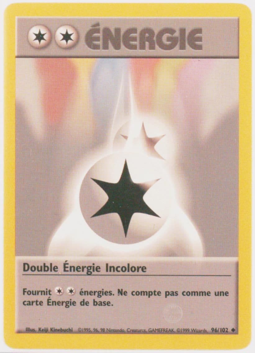 Double Energie Incolore (96) 1999 Pokemon French