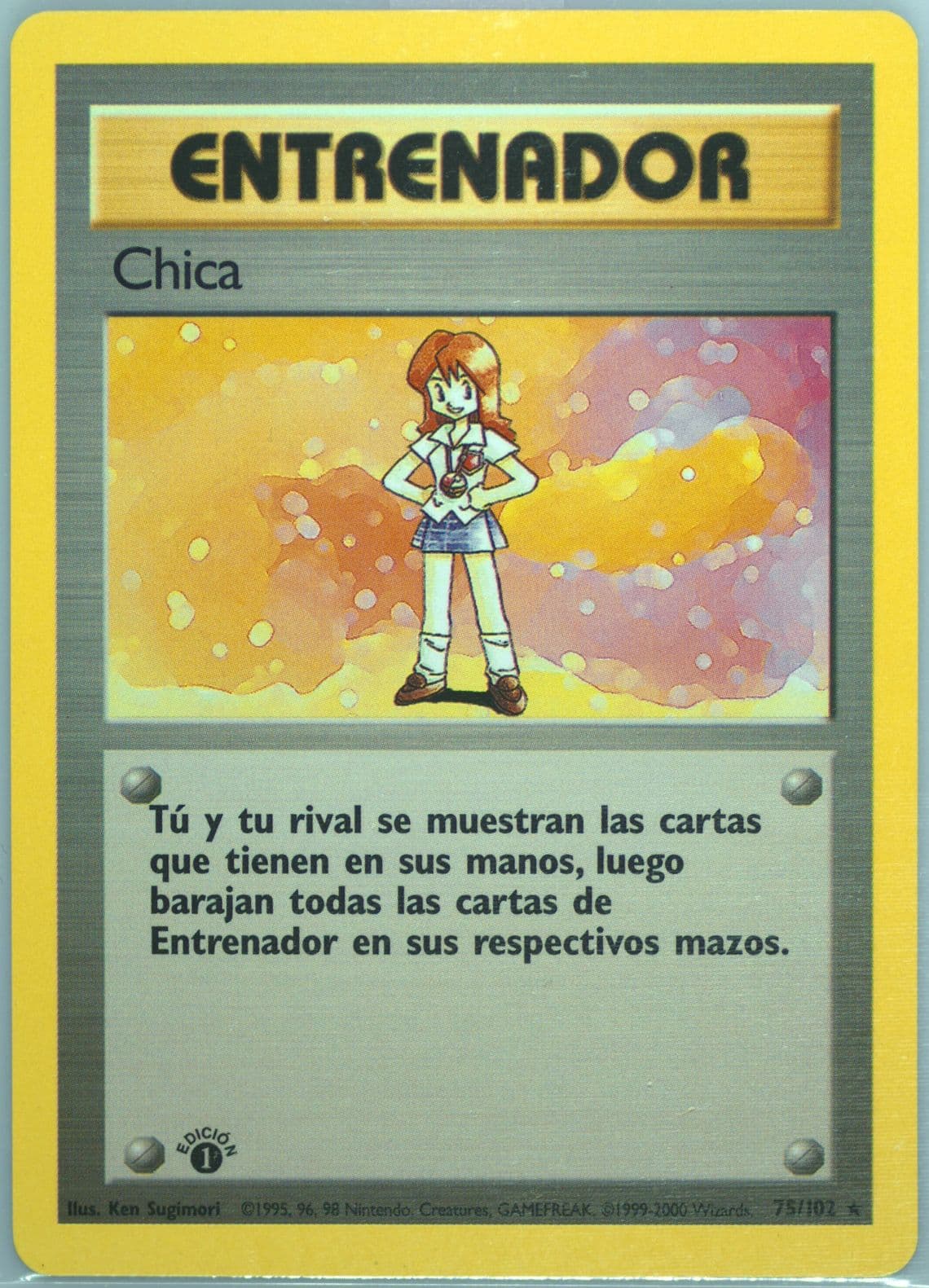 Chica 1st Edition (75) 1999 Pokemon Spanish