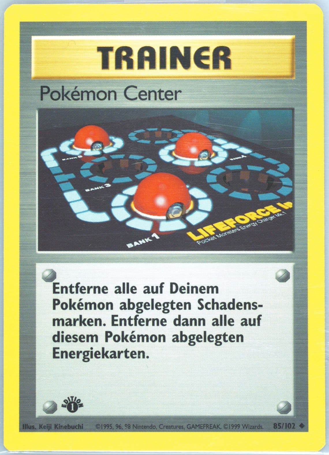 Pokemon Center 1st Edition (85) 1999 Pokemon German