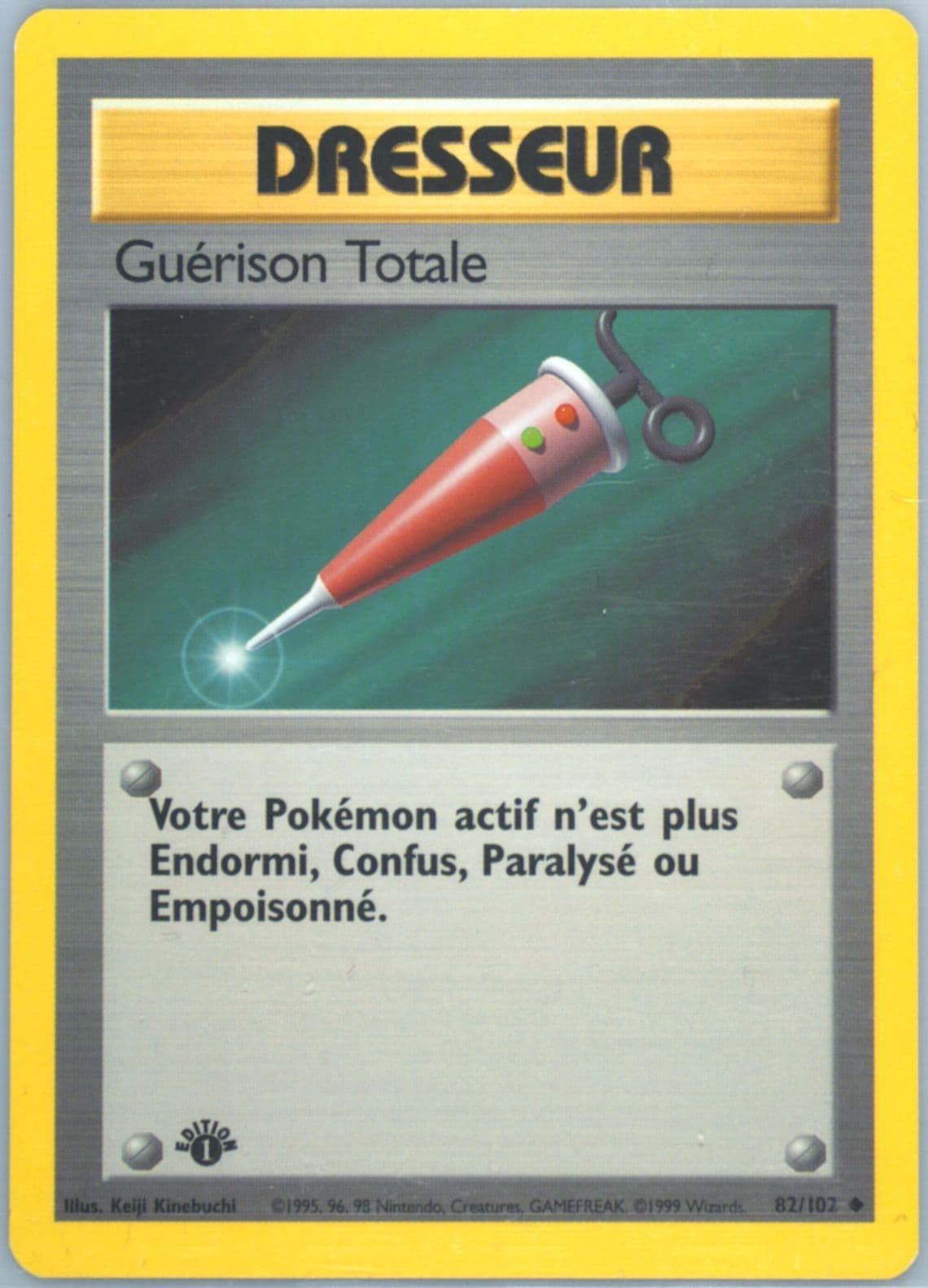 Guerison Totale 1st Edition (82) 1999 Pokemon French
