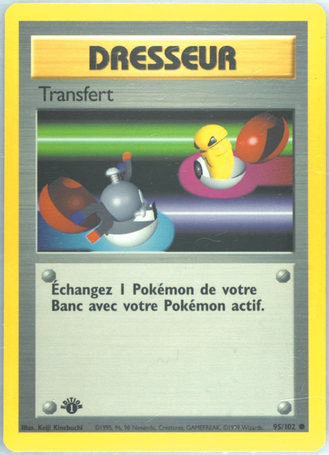 Transfert 1st Edition (95) 1999 Pokemon French