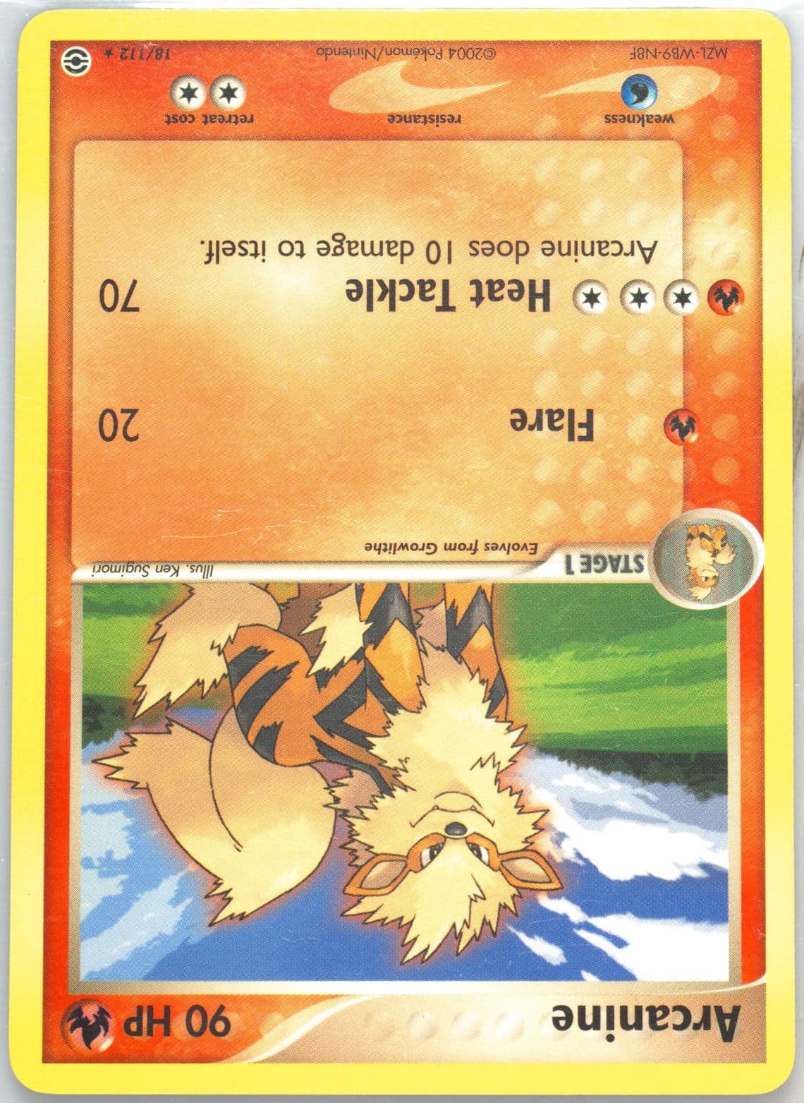 Arcanine (18) 2004 Pokemon EX Fire Red & Leaf Green