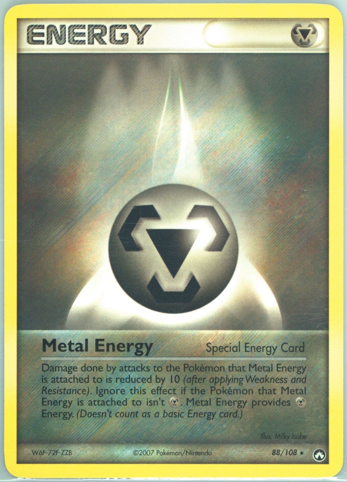 Metal Energy (88) 2007 Pokemon EX Power Keepers