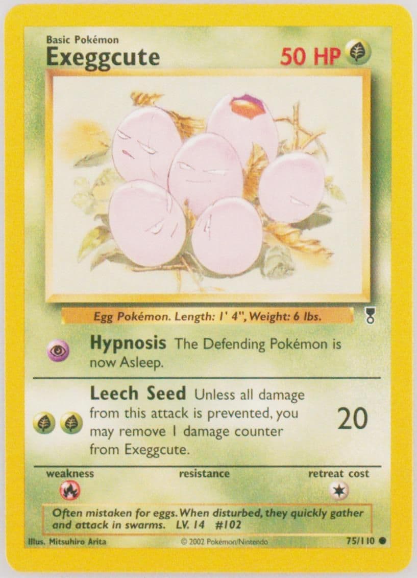 Exeggcute (75) 2002 Pokemon Legendary Collection