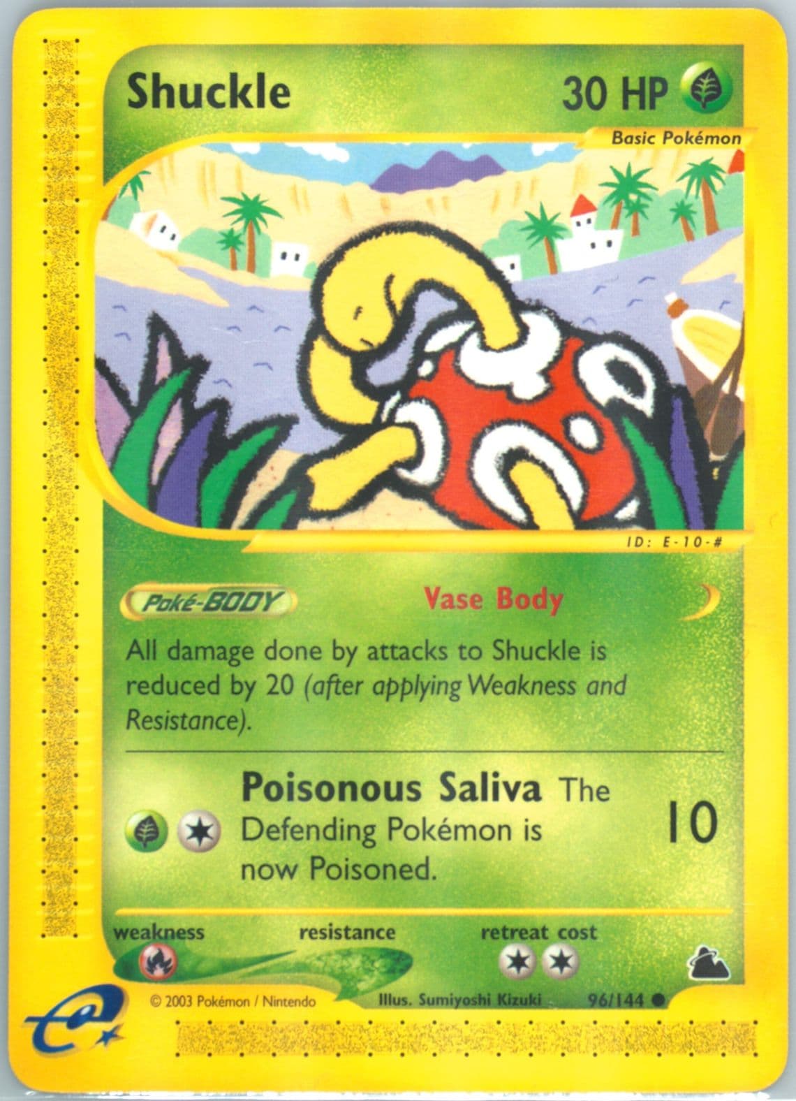 Shuckle (96) 2003 Pokemon Skyridge