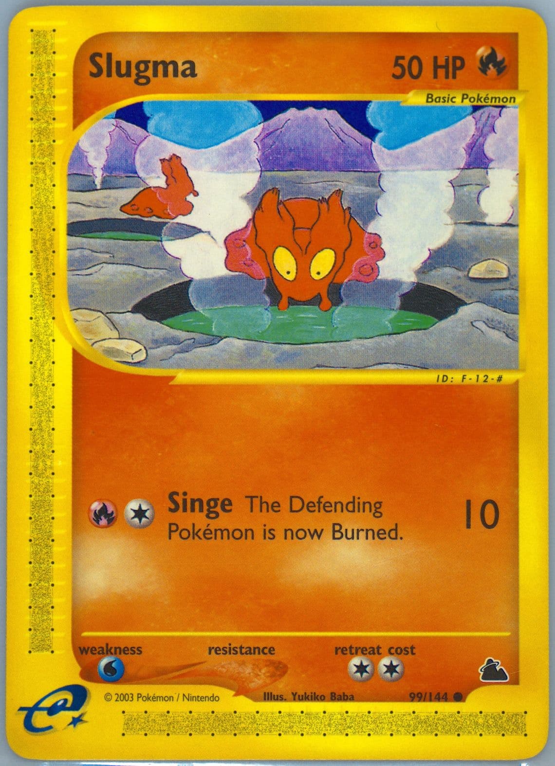 Slugma (99) 2003 Pokemon Skyridge