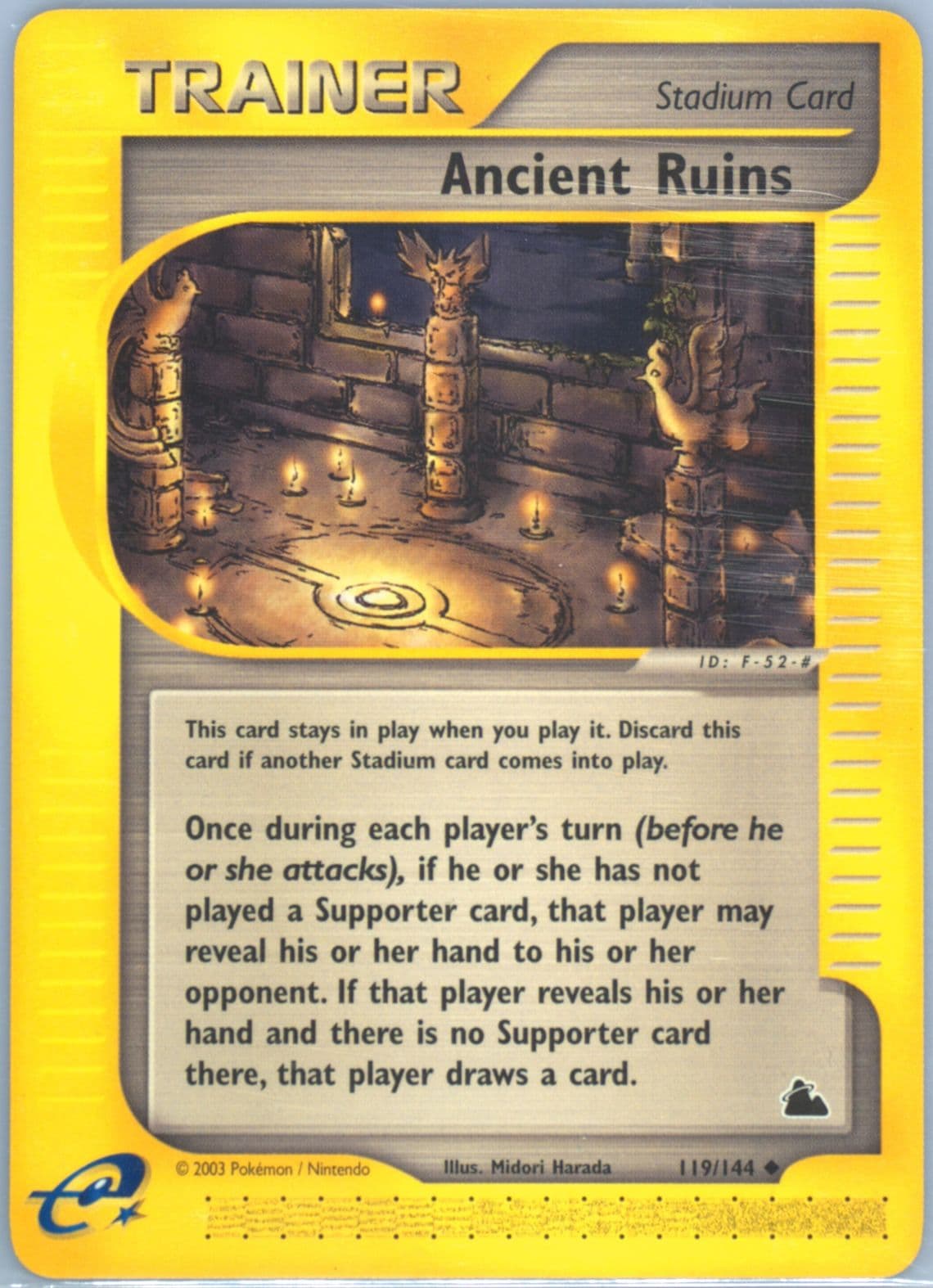 Ancient Ruins (119) 2003 Pokemon Skyridge