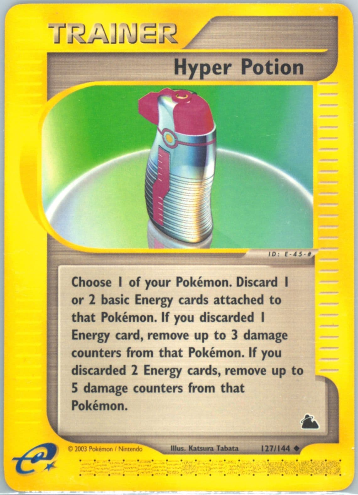 Hyper Potion (127) 2003 Pokemon Skyridge