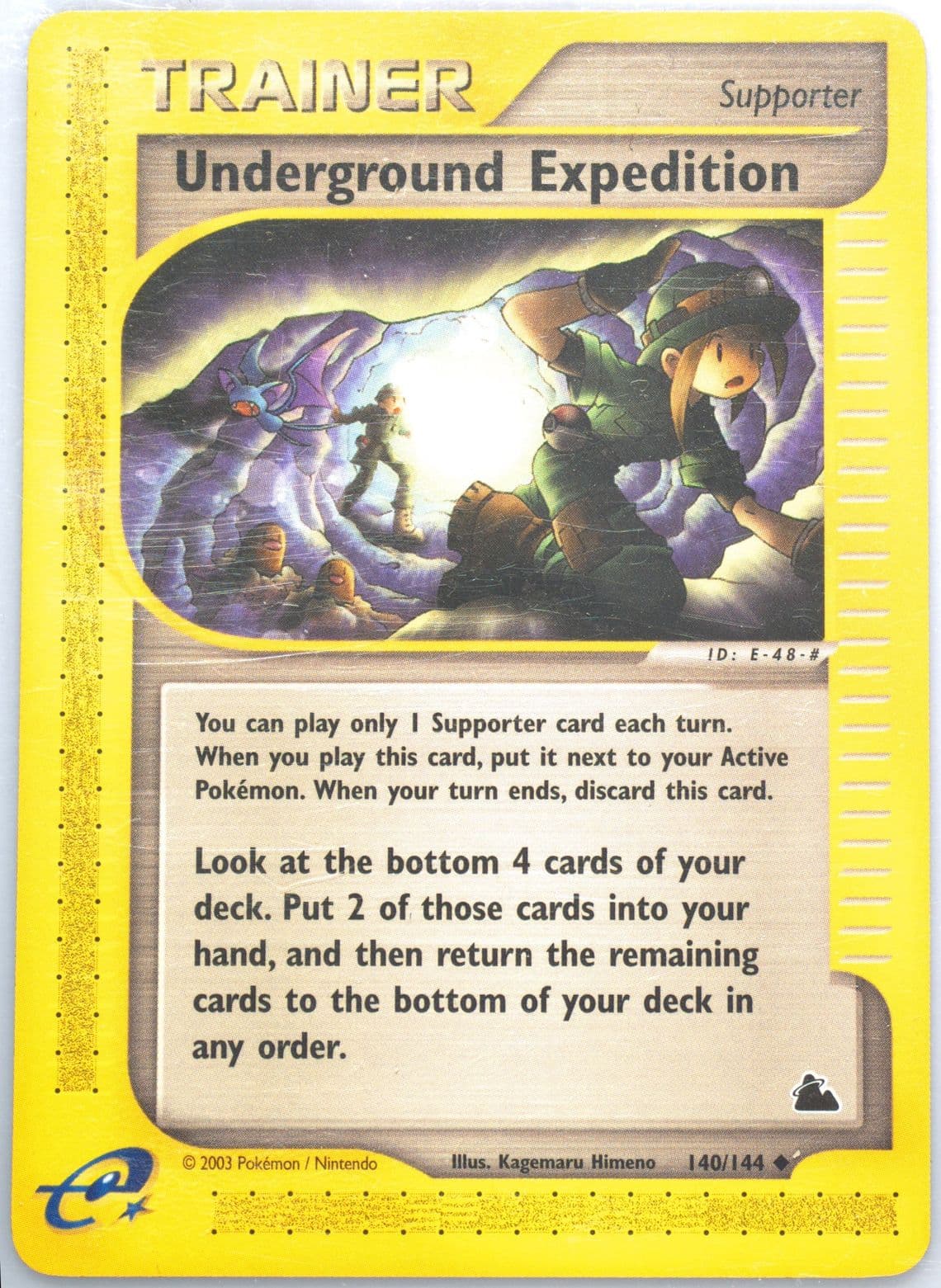 Underground Expedition (140) 2003 Pokemon Skyridge