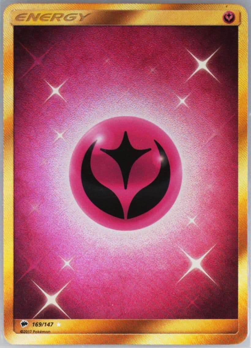 Fairy Energy Secret (169) 2017 Pokemon Sun & Moon Burning Shadows