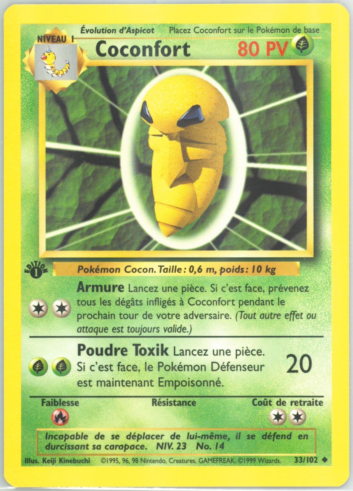 Coconfort 1st Edition (33) 1999 Pokemon French