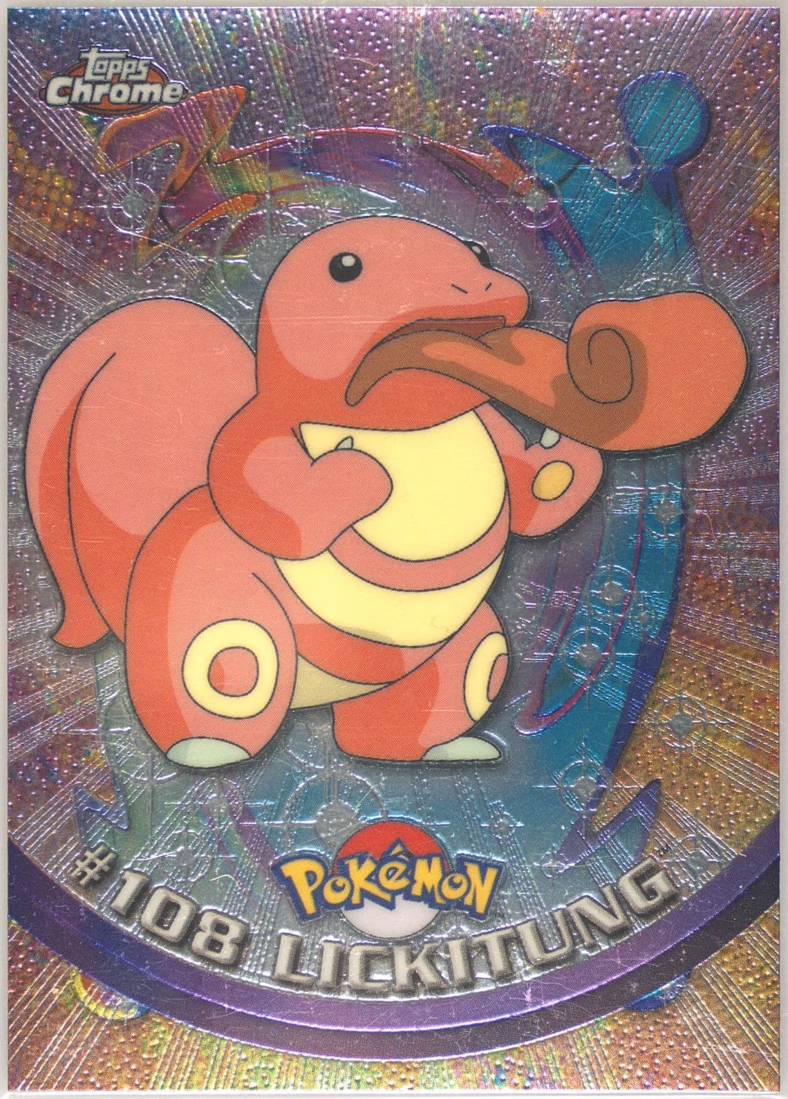 Lickitung (108) 2000 Topps Chrome Pokemon T.V.