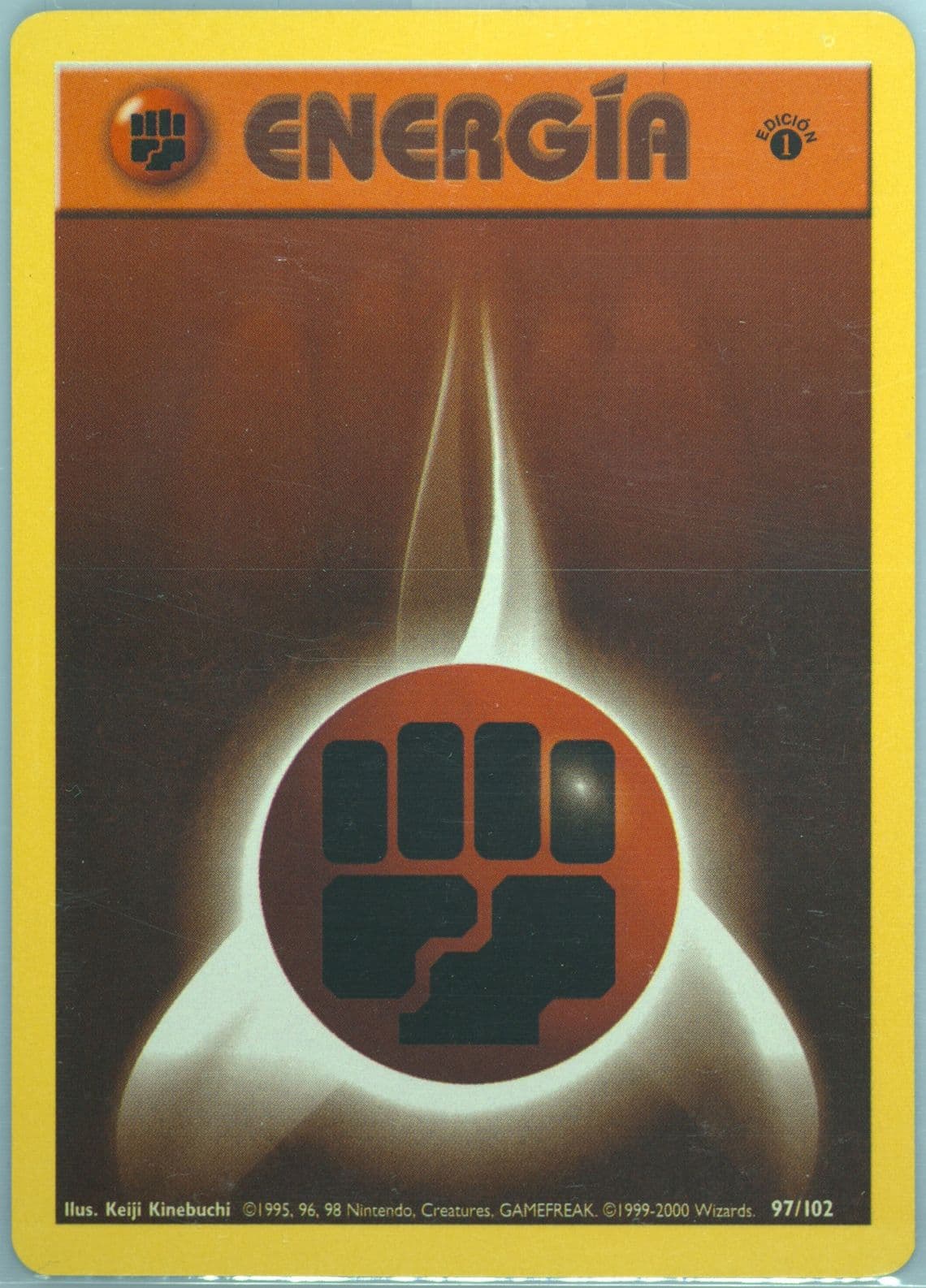 Energia Lucha 1st Edition (97) 1999 Pokemon Spanish
