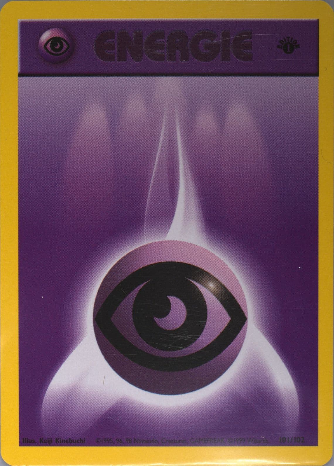 Psycho-Energie 1st Edition (101) 1999 Pokemon German