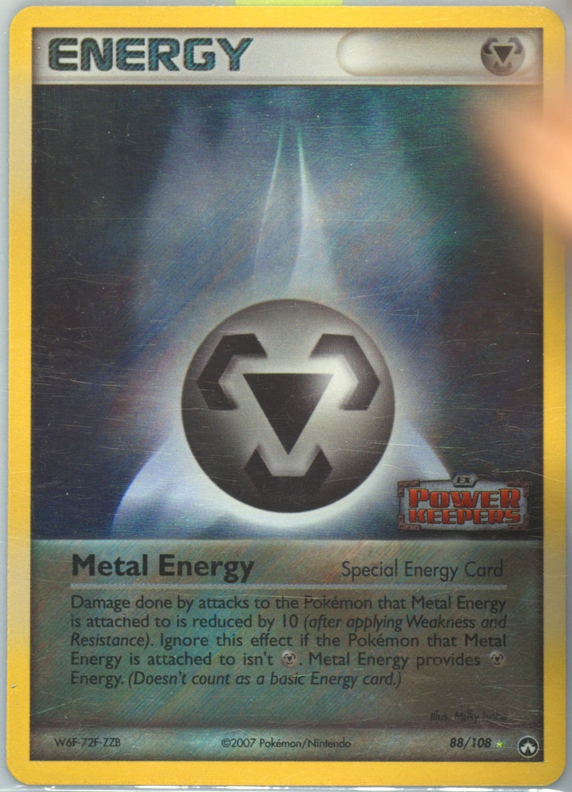 Metal Energy-Reverse Foil (88) 2007 Pokemon EX Power Keepers