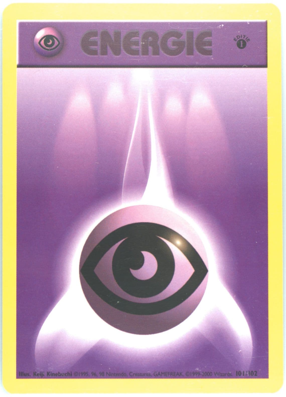 Psychic Energie 1st Edition (101) 1999 Pokemon Dutch