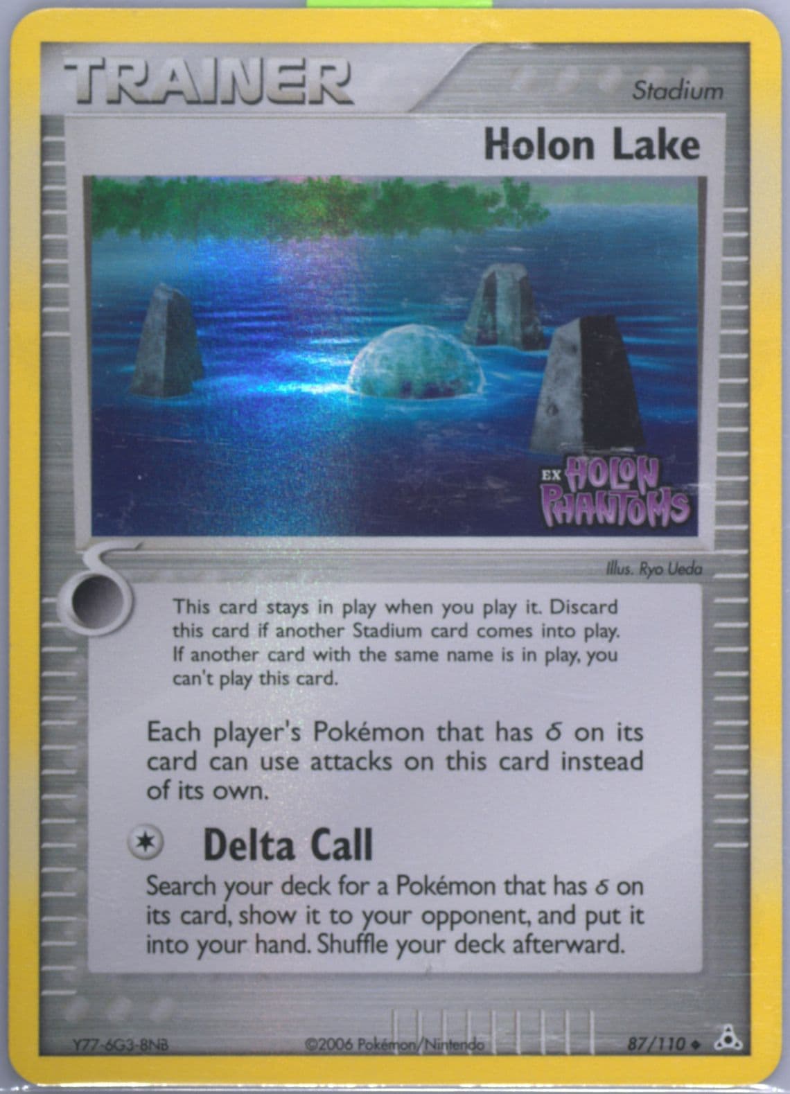 Holon Lake-Reverse Foil (87) 2006 Pokemon EX Holon Phantoms