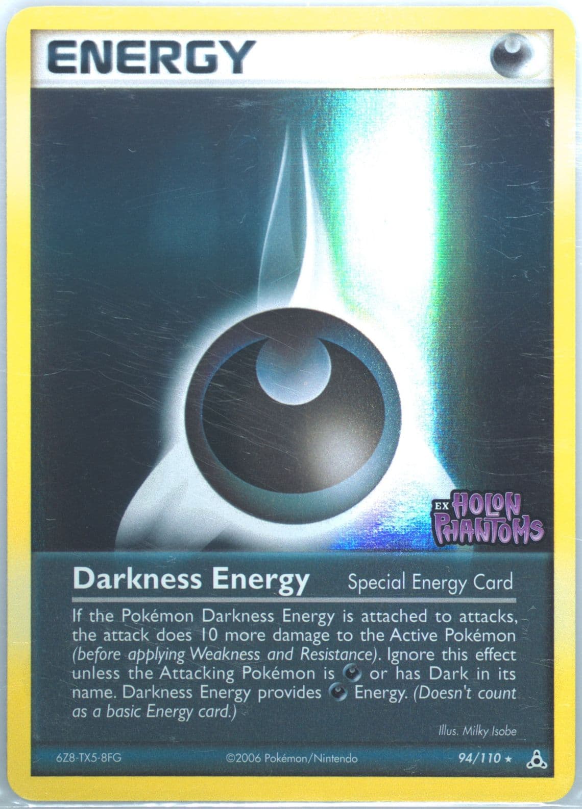 Darkness Energy-Reverse Foil (94) 2006 Pokemon EX Holon Phantoms