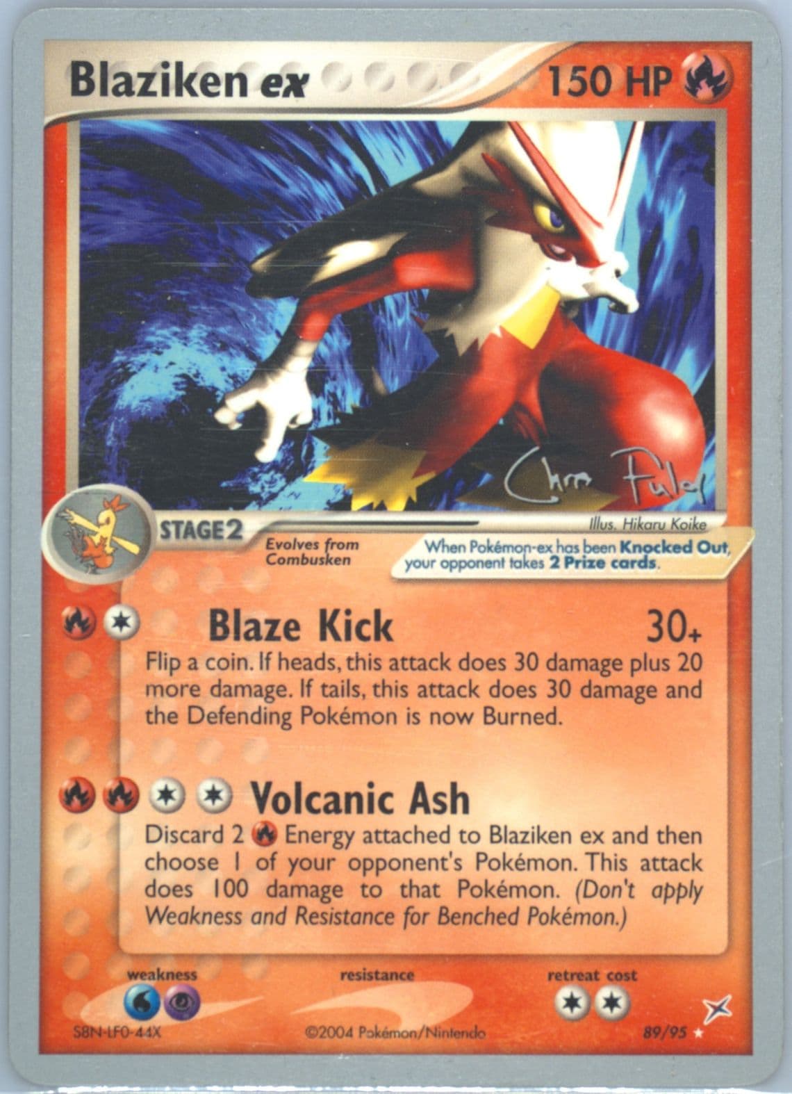 Blaziken EX Blaziken Tech