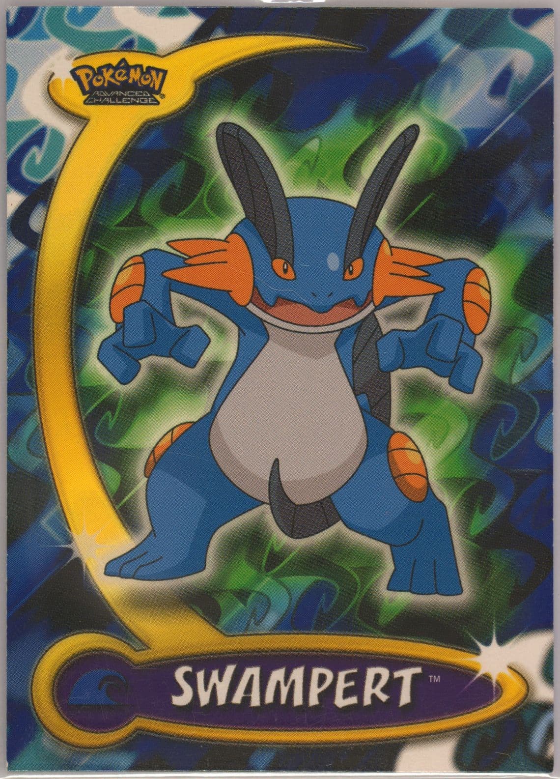 Swampert (74) 2004 Topps Pokemon Advanced Challenge