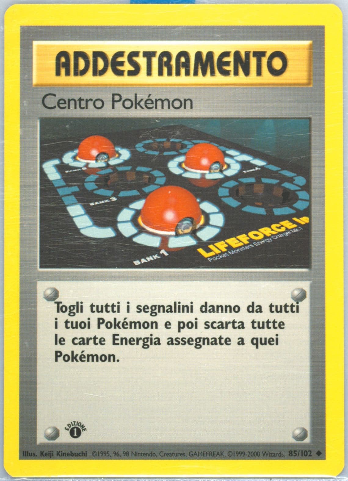 Centro Pokemon 1st Edition-Italian (85) 2000 Pokemon Game