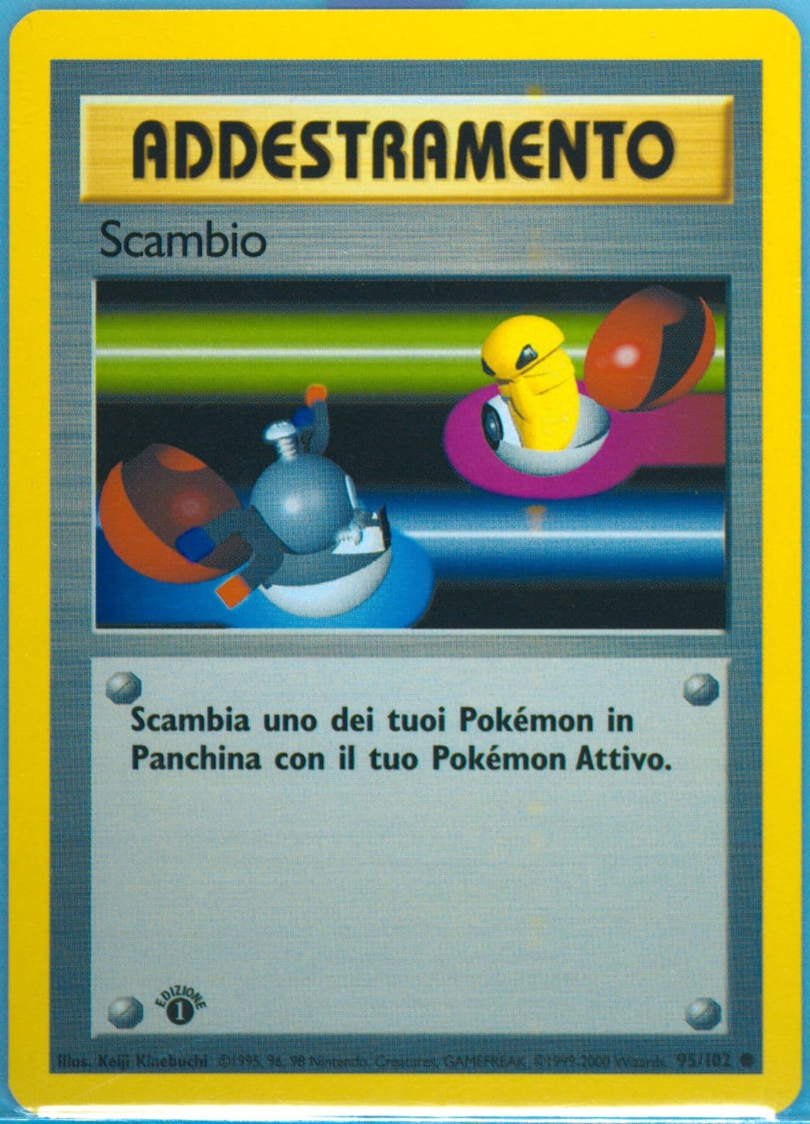 Scambio 1st Edition-Italian (95) 2000 Pokemon Game