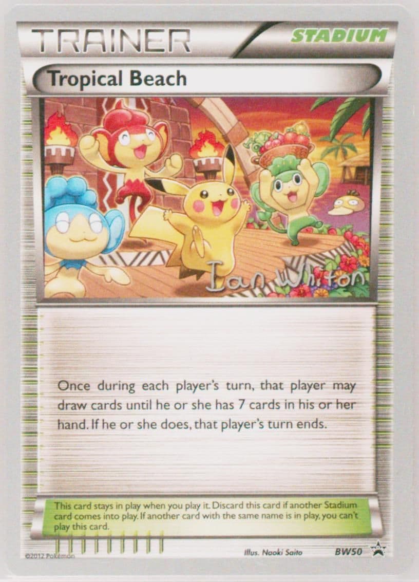 Tropical Beach American Gothic (BW50) 2013 Pokemon World Championship Deck Promo