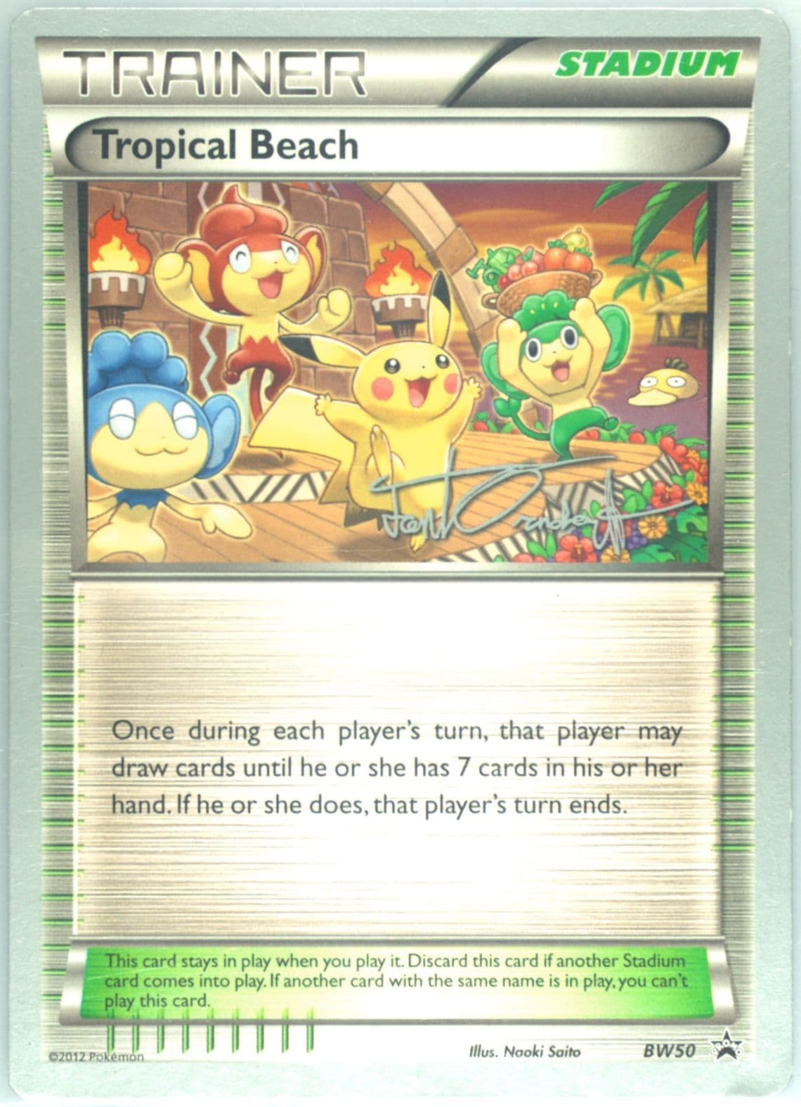 Tropical Beach Trevgor (BW50) 2014 Pokemon World Championships Promo