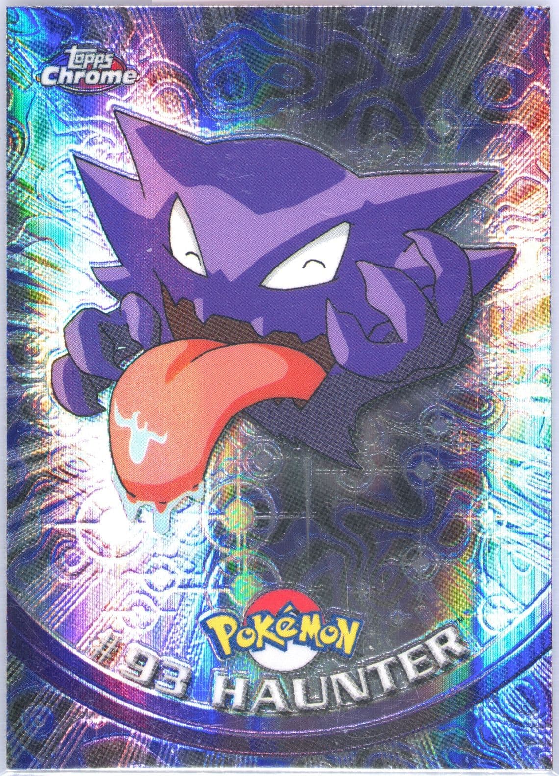 Haunter Spectra (93) 2000 Topps Chrome Pokemon T.V.