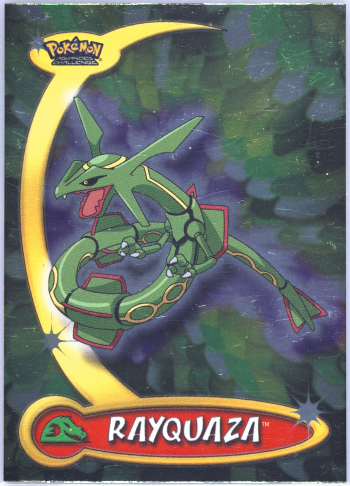Rayquaza Foil (54) 2004 Topps Pokemon Advanced Challenge
